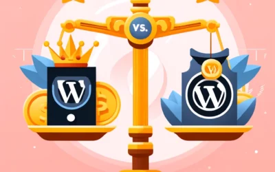 Thèmes WordPress Gratuits vs Payants Lequel Choisir ?